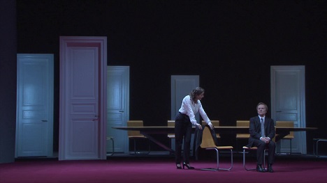 La mise en scène de Stéphane Braunschweig