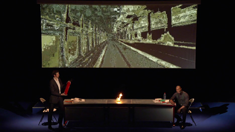 La mise en scène de Jean-Pierre Baro