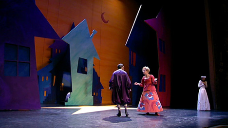 La mise en scène de Jean-Marie Villégier et Jonathan Duverger