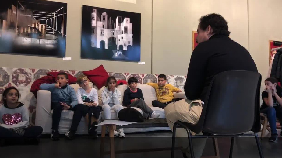 Éducation artistique et culturelle autour de L’Amour vainqueur