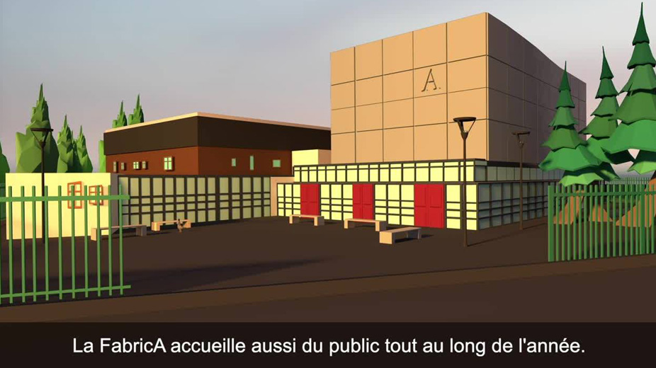 L’Amour vainqueur à la FabricA, éducation artistique et culturelle