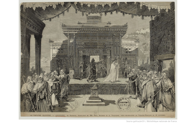 Antigone, tragédie de Paul Meurice et Auguste Vacquerie d’après Sophocle