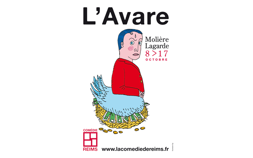 Affiche de La Comédie de Reims