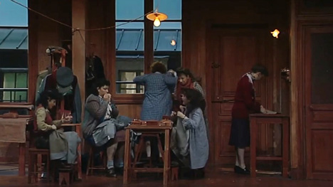 La mise en scène de Gildas Bourdet