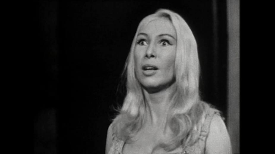 Phèdre, acte I, scène 3. Mise en scène de Jean-Louis Barrault, interprété par Sylvia Monfort