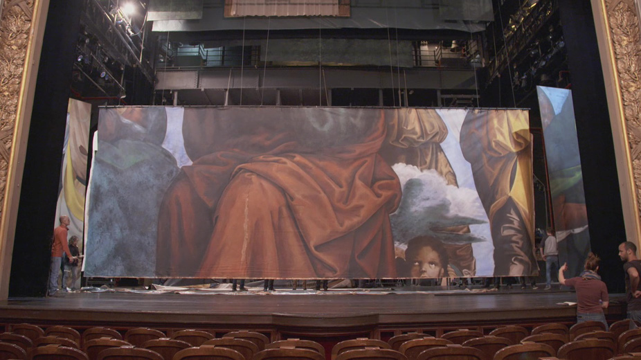 La fabrication des toiles peintes