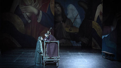 La mise en scène de Éric Ruf