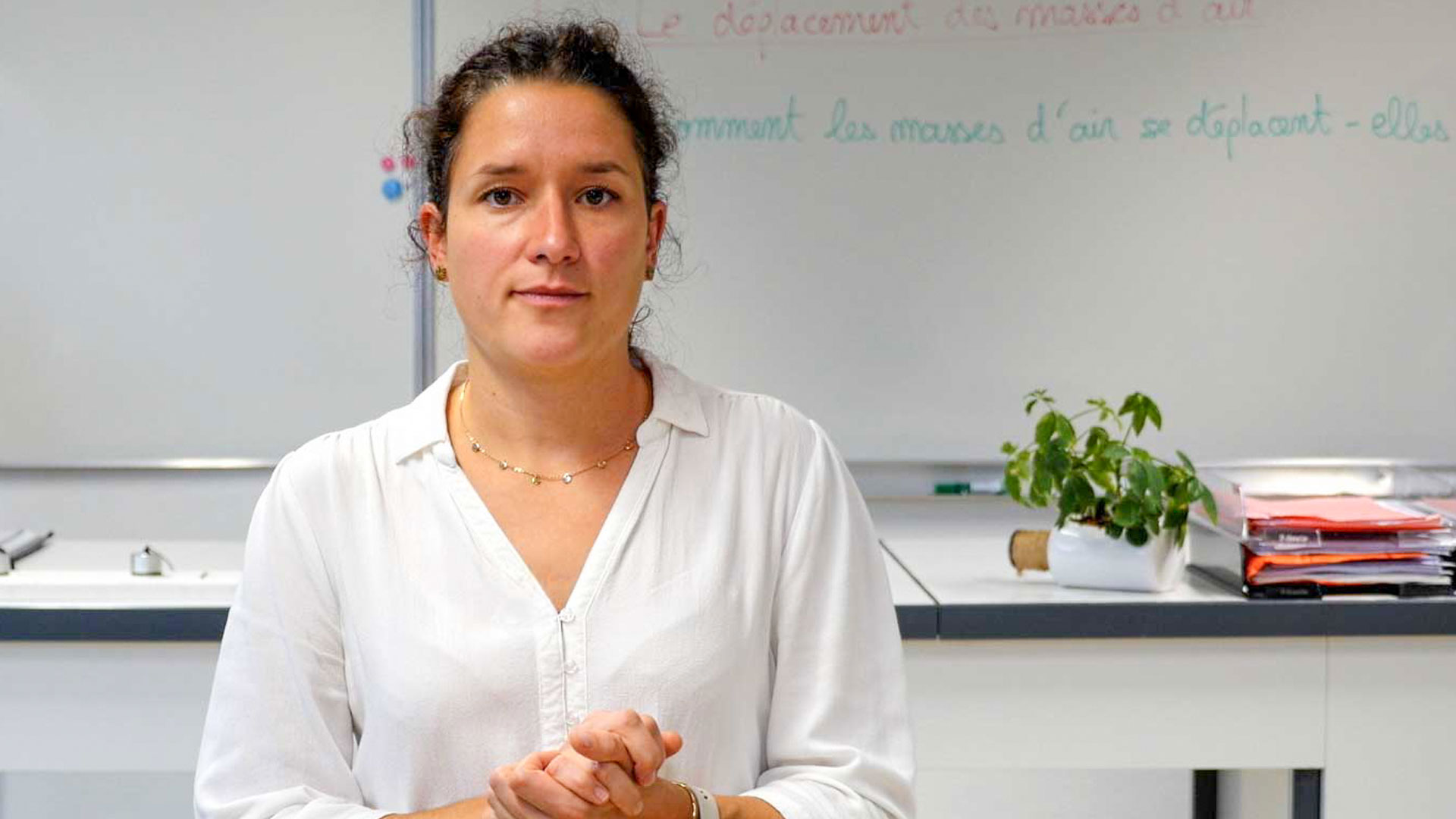 Anne-Sophie enseignante en Sciences de la Vie et de la Terre