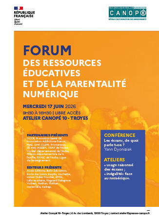 Forum des ressources éducatives et de la parentalité numérique - 17 juin 2026