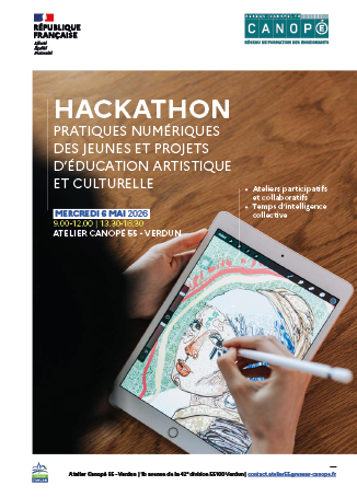Hackathon : Pratiques numériques des jeunes et projets d'éducation artistique et culturelle - 6 mai 2026