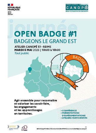 Journée Open Badge - badgeons le Grand Est - mardi 5 mai 2026