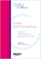 Entrer dans la lecture : quand le français est langue seconde - Couverture
