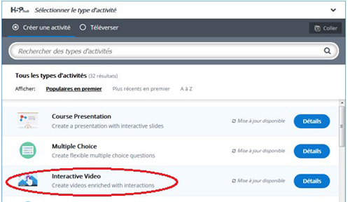 Description : capture d’écran.
