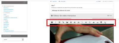 Description : capture d’écran.