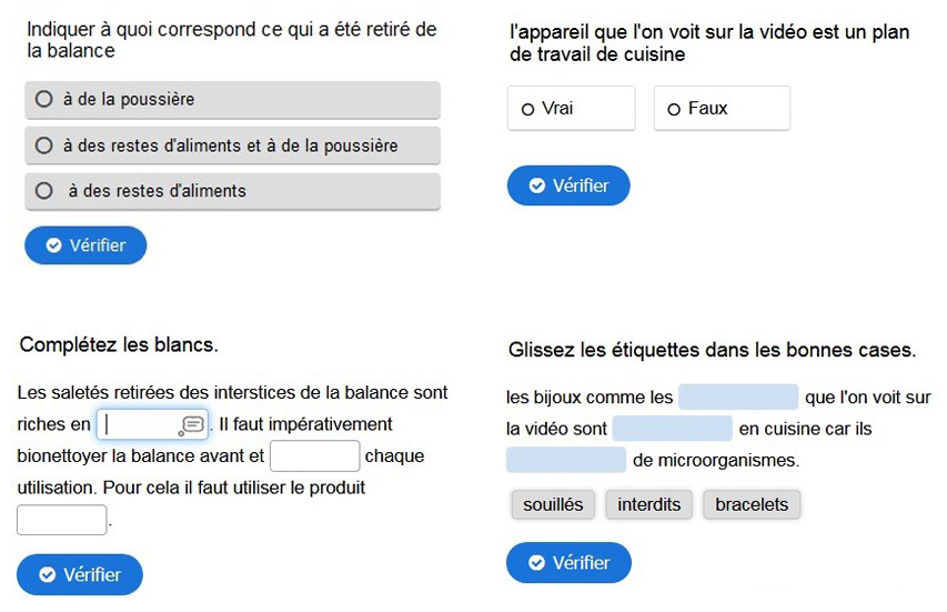 Description : captures d’écran illustratives.