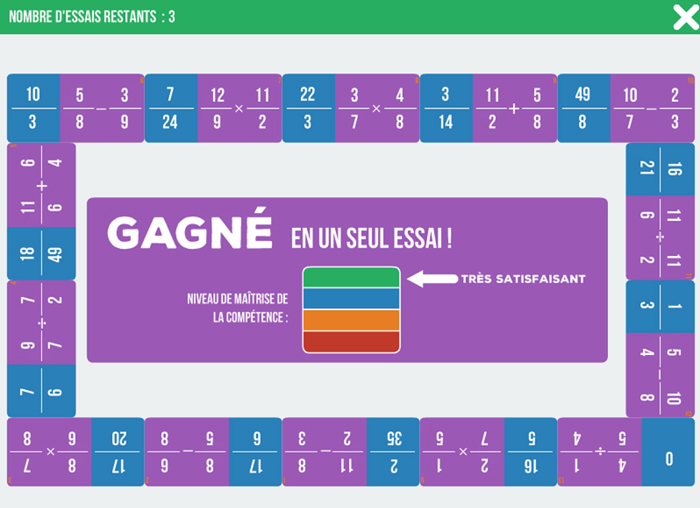 Description : captures d’écran.