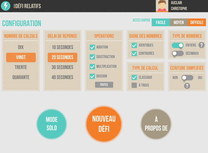 Description : captures d’écran.