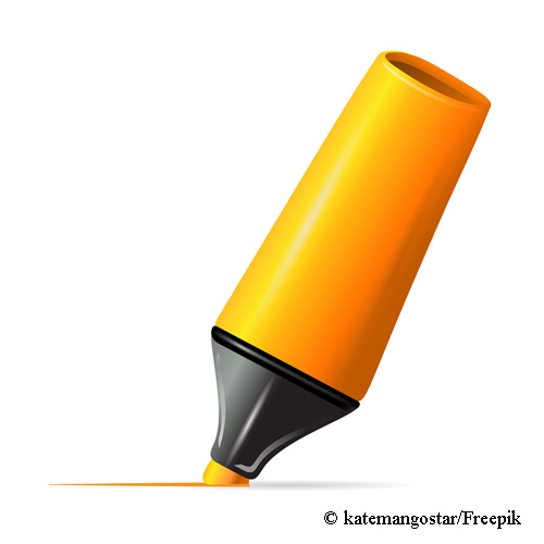 Description : un surligneur.