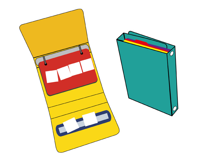 Illustration du classeur.