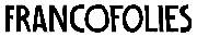 Logo des Francofolies de la Rochelle