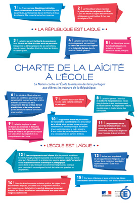 La charte de la Laïcité