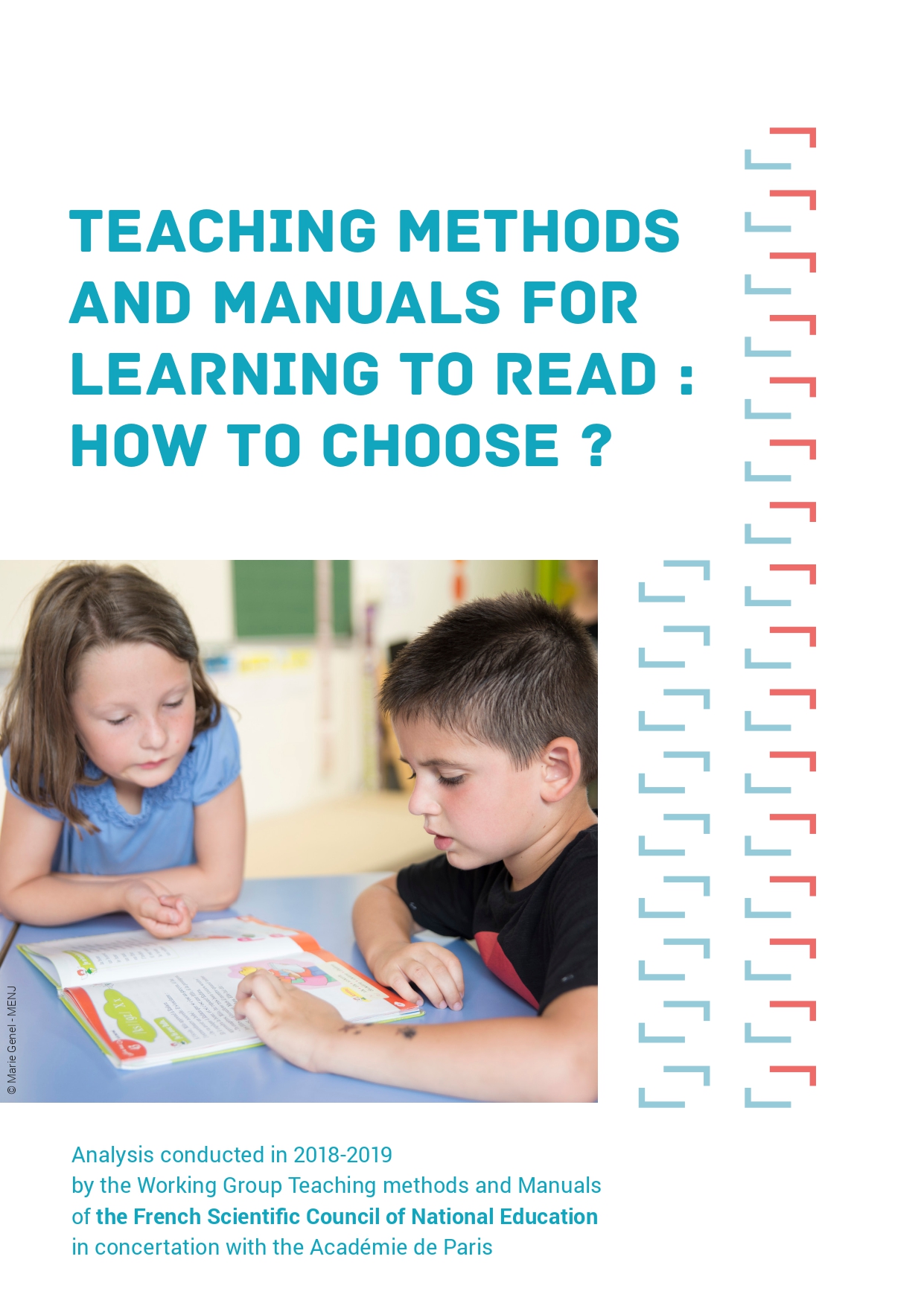 Teaching methods and manuals for learning to read