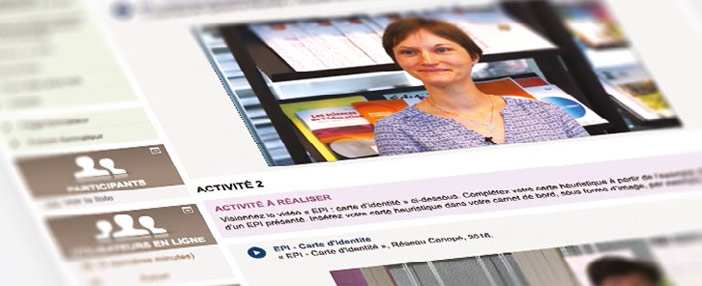 Visuel de la formation disponible sur M@gistère