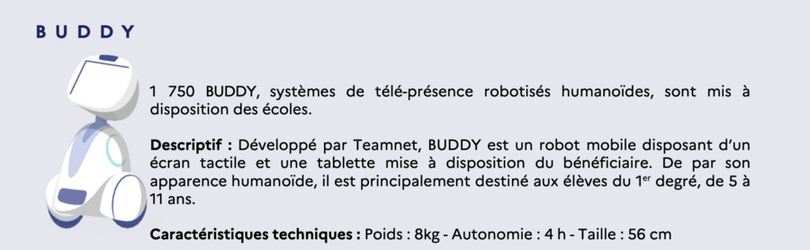 Système de téléprésence robotisé non humanoïde.