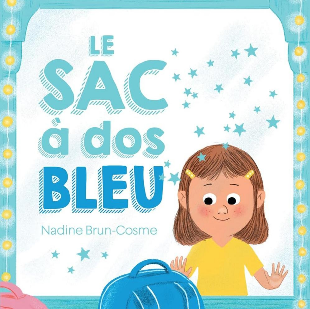 Le sac à dos bleu 
