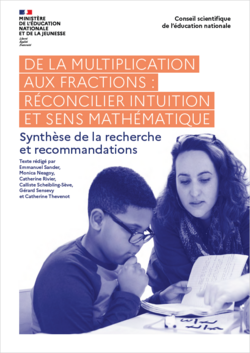 Synthèses et recommandations "De la multiplication aux fractions"