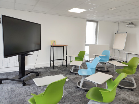 Salle de formation de l'Atelier Canopé 22 - Guingamp