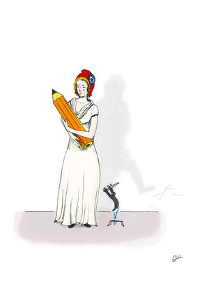 Dessin de Gwladys, 16 ans