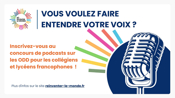 Concours de podcasts : réinventez le monde avec vos élèves !