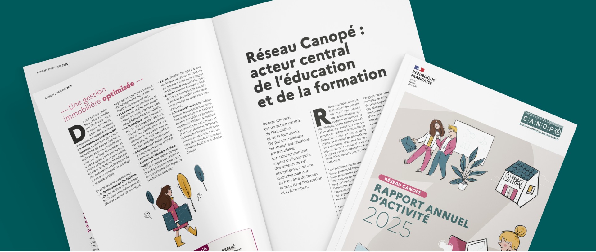 Rapport d’activité 2025 : Réseau Canopé, un acteur clé de la formation des acteurs de l’éducation