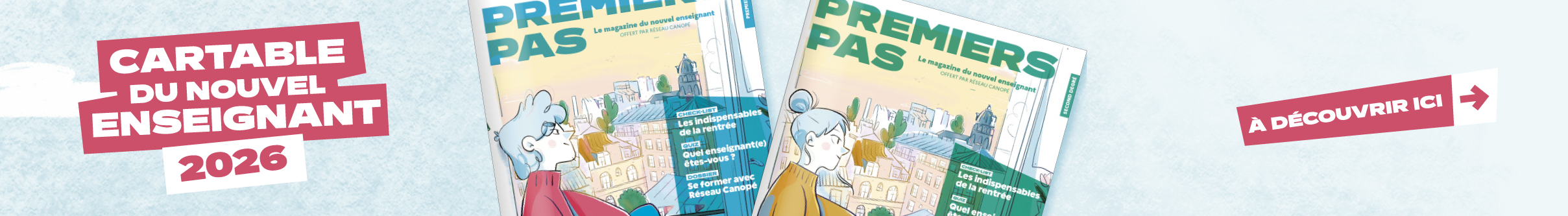 Cartable nouvel enseignant 2026