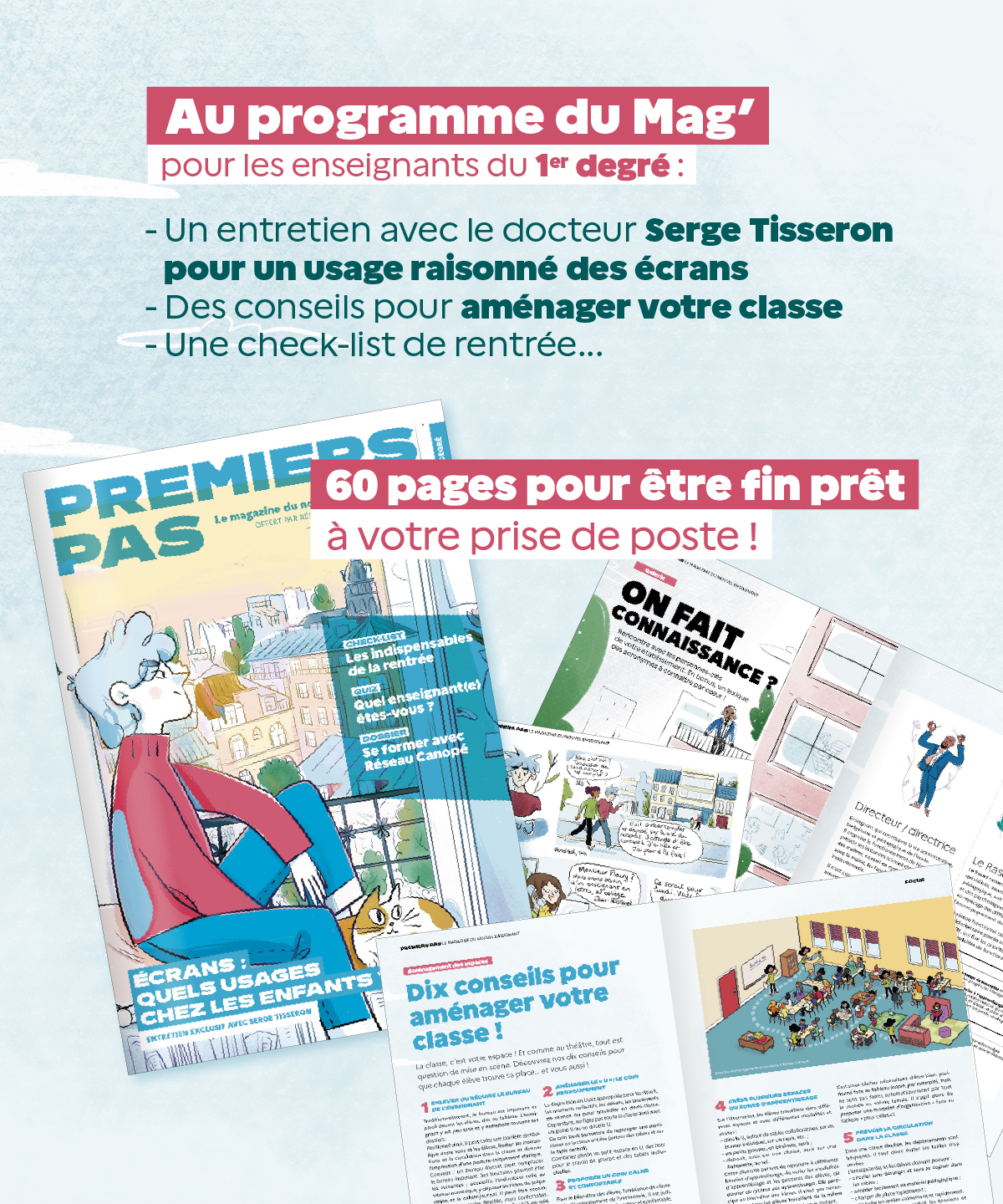 Mag’ 2026 premier degré cartable nouvel enseignant