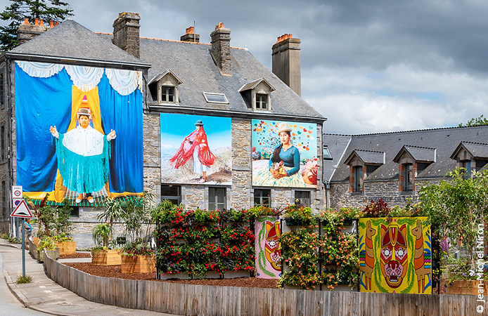 La Gacilly pendant le Festival Photo